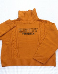 ジディー ZIDDY セーター タートル 140cm 新品 トップス 女の子 キッズ ジュニア 子供服 中古 