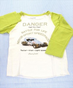 ジェネラル・スウィッチ GENERAL SWITCH 長袖Tシャツ 7分袖 140cm トップス 男の子 ジュニア キッズ 子供服 中古