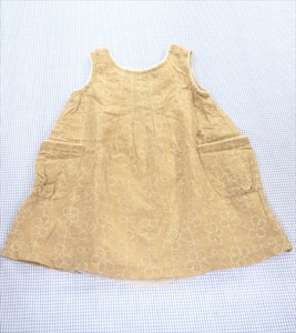 KP ケーピー ワンピース ノースリーブ 95cm オールインワン キッズ 女の子 子供服 中古