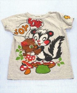 グラグラ GRAND GROUND 半袖Tシャツ 110cm トップス キッズ 女の子 子供服 中古