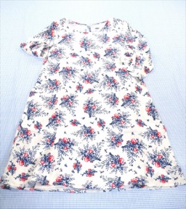 オールドネイビー OLD NAVY ワンピース 7分袖位 140cm 新品 オールインワン ジュニア キッズ 女の子 子供服 中古