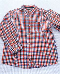 オシュコシュビゴッシュ OSHKOSH 長袖シャツ 130cm トップス キッズ 男の子 子供服 中古