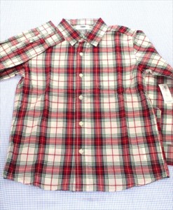 オールドネイビー OLD NAVY 長袖シャツ 130cm 新品 トップス キッズ 男の子 子供服 中古