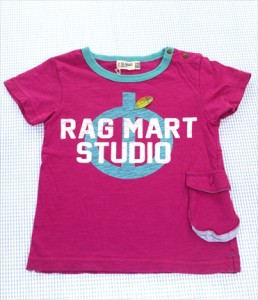 ラグマート RAG MART 半袖Tシャツ 95cm トップス 女の子 キッズ 子供服 中古