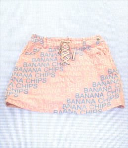 バナナチップス BANANA CHIPS スカート 140cm ボトムズ 女の子 キッズ 子供服 中古