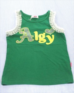 アルジー ALGY タンクトップ 120cm トップス 女の子 キッズ 子供服 中古