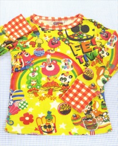 ジャム Jam 長袖Tシャツ 110cm 黄系 トップス 女の子 キッズ 子供服 中古