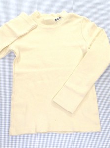 ブランシェス BRANSHES 長袖Tシャツ ハイネック 120cm トップス 女の子 キッズ 子供服 中古