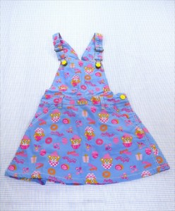 パーティーパーティー Party Party ジャンパースカート 120cm ボトムス 女の子 キッズ 子供服 中古