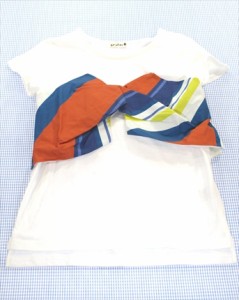 ブランシェス BRANSHES 半袖Tシャツ 150cm トップス 女の子 ジュニア キッズ 子供服 中古