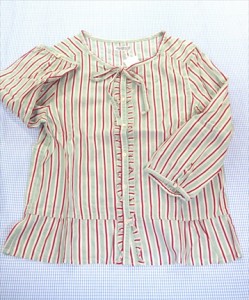 ゴートゥーハリウッド GO TO HOLLYWOOD ブラウス 9分袖 160cm トップス 女の子 ジュニア キッズ 子供服 中古