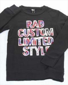 ラッドカスタム RAD CUSTOM トレーナー 130cm トップス 男の子 キッズ 子供服 中古