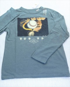 ギャップ GAP 長袖Tシャツ 130cm 新品 トップス 男の子 キッズ 子供服 中古