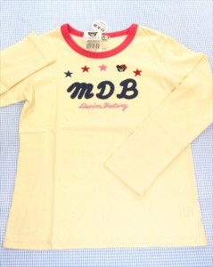 ミキハウス ダブルビー DOUBLE_B  長袖Tシャツ 140cm 新品 トップス ジュニア キッズ 女の子 キッズ 子供服 