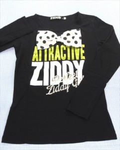 ジディー ZIDDY 長袖Tシャツ 160cm トップス 女の子 キッズ ジュニア 子供服 中古