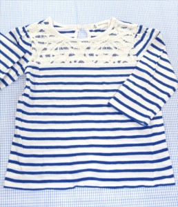 ROPE PICNIC ロペピクニック 7分袖Tシャツ 120cm トップス 女の子 キッズ 子供服 中古 