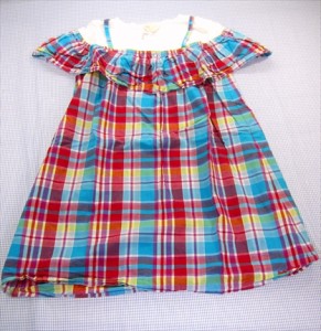 ダディオダディ Daddy oh Daddy ワンピース 半袖 150cm オールインワン 女の子 ジュニア キッズ 子供服 中古