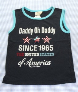 ダディオダディ Daddy oh Daddy タンクトップ 120cm トップス キッズ 男の子 子供服 中古