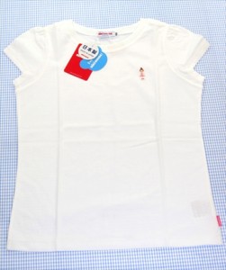 ミキハウス MIKIHOUSE 半袖Tシャツ 130cm 新品 トップス 女の子 キッズ 子供服 中古