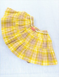 ラポシェビスキュイ La poche biscuit  スカート 80cm ボトムス 女の子 ベビー キッズ 子供服 中古