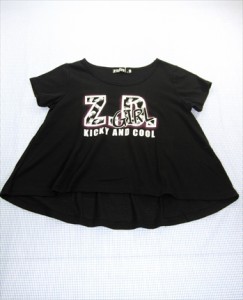 ジディー ZIDDY 半袖Tシャツ 150cm トップス 女の子 キッズ ジュニア 子供服 中古