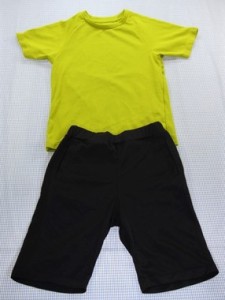 半袖Tシャツ パンツ セット パジャマ ユニクロ UNIQLO 120cm トップス 男の子 キッズ 子供服 中古