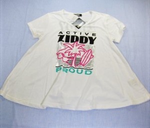 ジディー ZIDDY 半袖Tシャツ 160cm 新品 トップス 女の子 ジュニア キッズ 子供服 中古