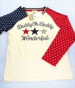 ダディオダディ Daddy oh Daddy 丸高衣料 長袖Tシャツ 140cm 新品 トップス 男の子 ジュニア キッズ 子供服 中古