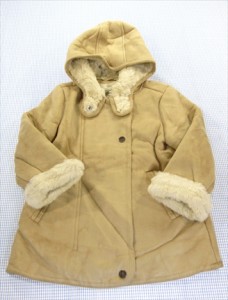 ザラ ZARA コ―ト ムートン 110cm アウター 女の子 キッズ 子供服 中古