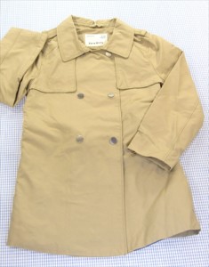 ザラ ZARA トレンチコート 110cm アウター 女の子 キッズ 子供服 中古