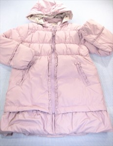 KP ケーピー ダウンコート 160cm アウター 女の子 ジュニア キッズ 子供服 中古