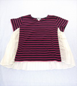 a・v・v アーヴェーヴェー 半袖Tシャツ 150cm トップス 女の子 ジュニア キッズ 子供服 中古