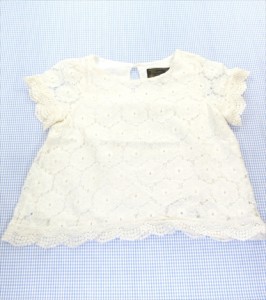 マーキーズ MARKEYS ブラウス 半袖 120cm トップス 女の子 キッズ 子供服 中古