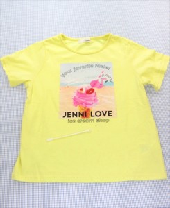 ジェニィラブ Jenni 半袖Tシャツ 140cm トップス 女の子 ジュニア キッズ 子供服 中古