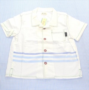 コンビミニ Combi mini 半袖シャツ 100cm 新品 トップス 男の子 キッズ 子供服 中古