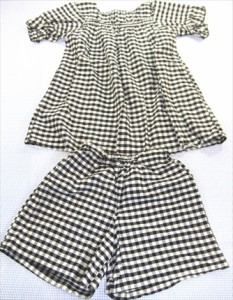 エマーブル AIMABLE ブラウス パンツ セットアtプ 160cm トップス 女の子 ジュニア キッズ 子供服 中古