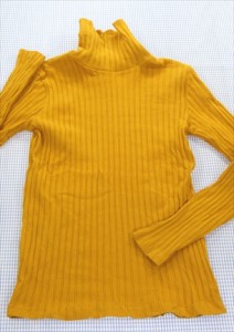 ザラ Zara 長袖Tシャツ タートル 130cm トップス 女の子 キッズ 子供服 中古