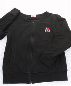 ジェニィ Jenni ジャケット ジップアップ 160cm アウター 女の子 ジュニア キッズ 子供服 中古