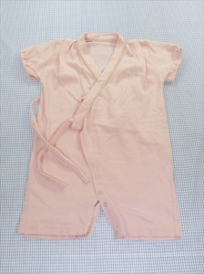 コムサデモード COMME CA MODE 甚平 カバーオール 半袖 70cm 女の子 ベビー キッズ 子供服 中古 