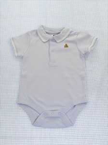 ギャップ GAP ロンパース ポロシャツ 半袖 60cm 男の子 ベビー キッズ 子供服 中古