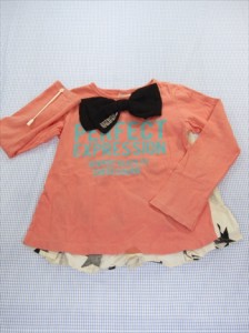 ブリーズ BREEZE 長袖Tシャツ 120cm トップス 女の子 キッズ 子供服 中古