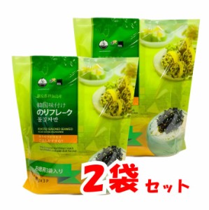 【２袋セット】イェマッ食品　韓国のり フレーク ご飯の友 YEMAT 味付け海苔フレーク （80 gx 3 袋）×２袋