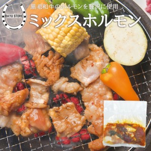 ホルモンミックス 国産 800g 黒毛和牛 焼肉用 味付き肉 bbq 肉 セット バーベキューセット