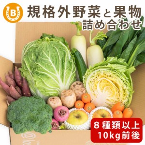 ロスヘル 野菜 果物 詰め合わせ セット 【合計8種類以上 10kg 前後】 SDGs 国産 規格外商品 お野菜 果物