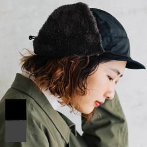 nakota ナコタ 撥水ナイロンフライトキャップ アビエイターキャップ パイロットキャップ 帽子 ボア フリース 大きいサイズ 無地 シンプル
