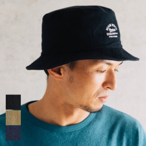 Well Tailored ウェルテイラード WASHED CANVAS  BUCKET HAT ウォッシュドキャンバスバケットハット 帽子 メンズ レディース 大きいサイ