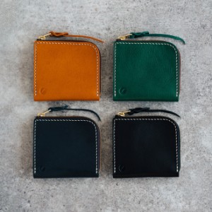 nakota ナコタ HANDMADE L-ZIP WALLET ハンドメイドレザーL字ウォレット 財布 コンパクト L字ファスナー 栃木レザー 本革 国産 日本製 メ