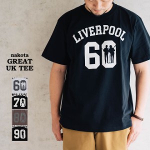 nakota ナコタ Great UK TEE プリント Tシャツ 半袖 メンズ レディース フェス ライブ バンド ロック 春 夏