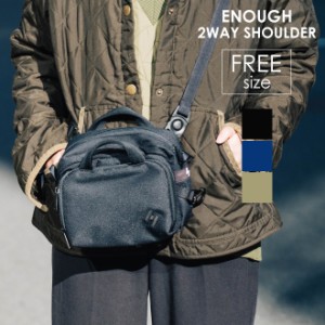 CIE シー ENOUGH 2WAY SHOULDER バッグ ショルダーバッグ ミニショルダー ハンドバッグ カラビナ 日本製 アウトドア 多機能 撥水加工 熱