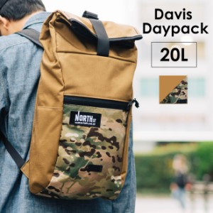 North St. ノースストリート Davis Daypack リュック カバン バックパック メンズ レディース カモフラ 迷彩 大容量 自転車 アウトドア